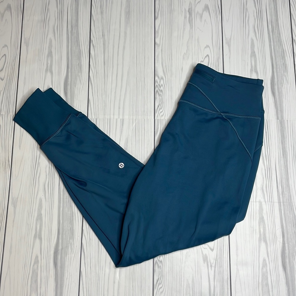 lululemon athletica Teal Track Joggers - Picture 8 of 11